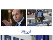 Tablet Screenshot of m.gandul.info